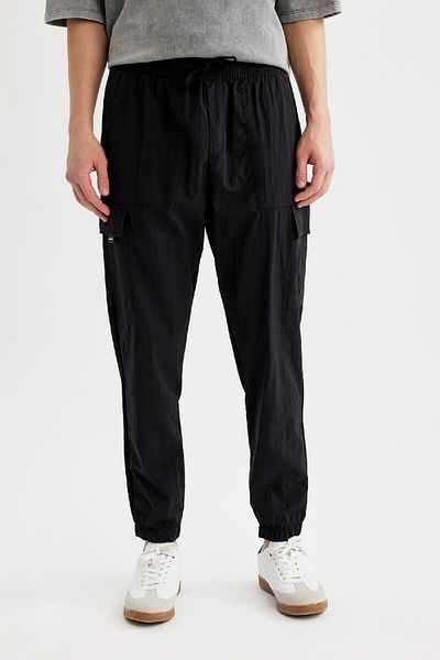 DeFacto Regular Fit Cargo Pocket Elastic Sweatpants - B4377ax24sp