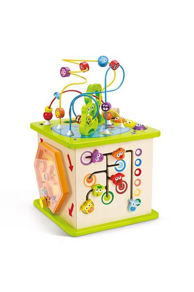 Hape Wooden toy - Activity center with elements from nature