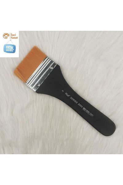 İNCİ TUVAL 2000 Series No:8 Soft Quality Black Handle Floor Brush