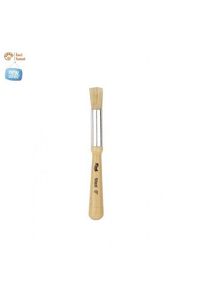 İNCİ TUVAL Maxi Stencil Brush No:0 Clouding Grass Nature Brush