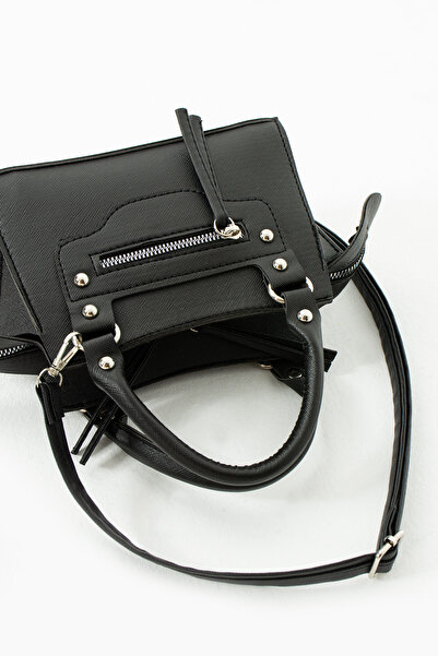 Ricca Collezione Women's Manuka Mini City Black Bag