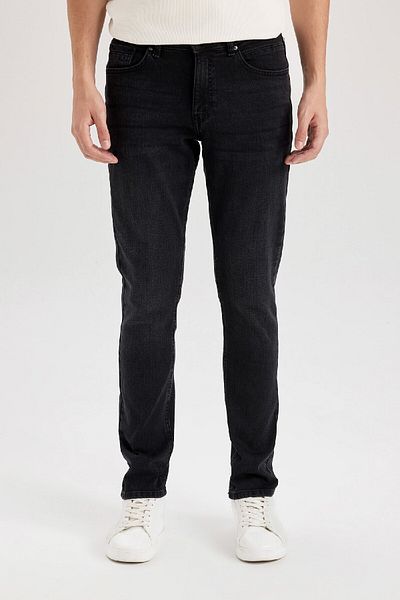 DeFacto Pedro Slim Fit Skinny Fit Κανονική μέση στενό τζιν παντελόνι R8788az24sp