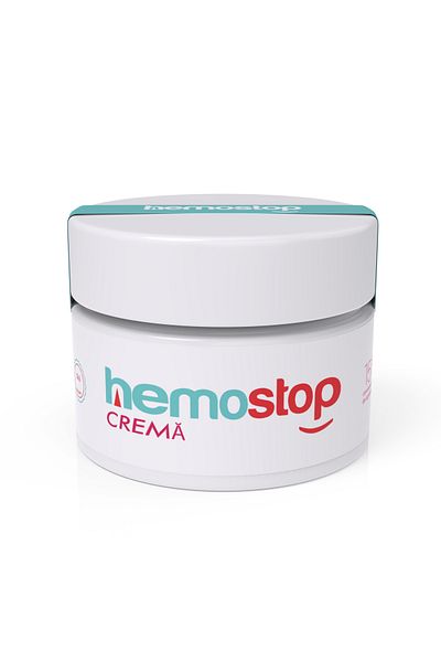HemoStop 50 ml - Crema pentru Hemoroizi si Fisuri anale cu efect in 24h