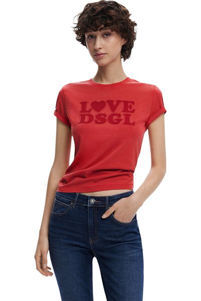 Desigual Tricou Desigual Love DSGL - 25SWTK10-3092