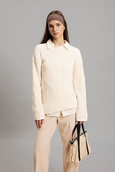 DeFacto Regular Fit Crew Neck Knitwear Sweater Tunic B6325Ax24Sp