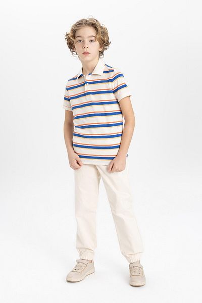 DeFacto Boy's Standard Leg Gabardine Trousers B7422a824sp