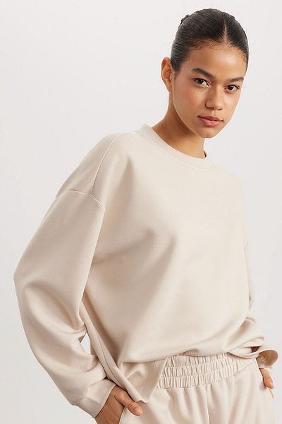 DeFacto Mikina Oversize Fit - Prom Biker Basic Plain Skuba Fabric Sports服用B4668ax