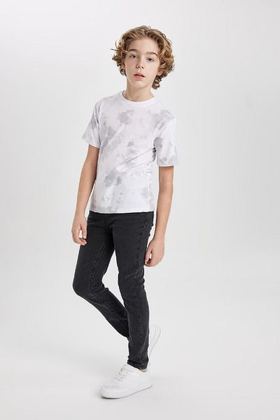DeFacto Boy's Slim Fit Skinny Leg Jeans Basic Pants B5444A824Sm