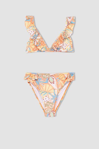 DeFacto Patterned Girl's Bikini Set - B7033A824Sm