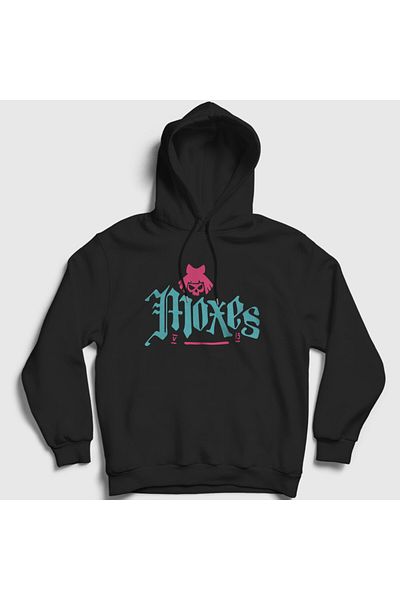 Presmono Φούτερ με κουκούλα Unisex Μαύρο λογότυπο Moxes Gaming 528153 ττ