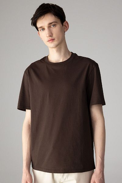 DeFacto Nové tričko Regular Fit Crew Neck 100% bavlna s krátkým rukávem - V7699AZ24SP
