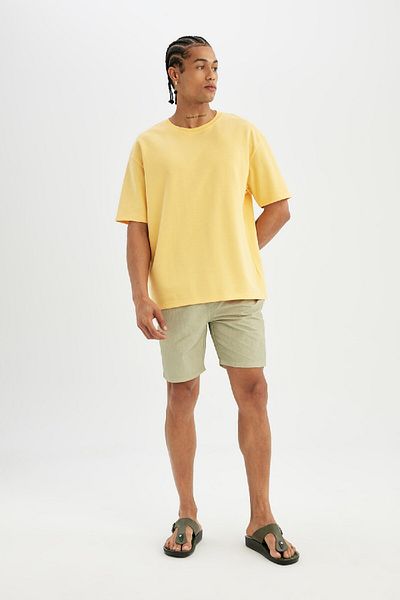 DeFacto Kurze Größe, Regular Fit, Seeshorts – gefüttert B7279AX24HS