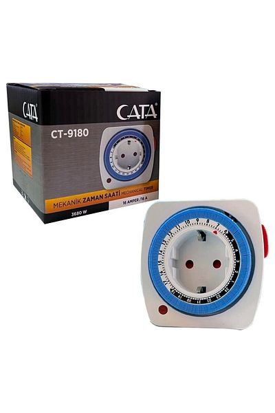 Cata Ct-9180 Mechanical New Generation Minimal Design Timed Socket
