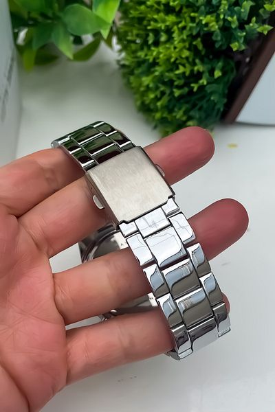 S.POLO New Season Silver Color Men's Wristwatch with Bracelet Gift