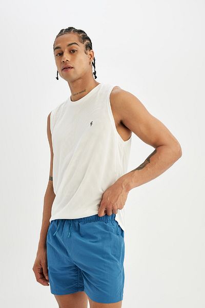 DeFacto Kurze Badeshorts mit Netzfutter - B7244AX24HS