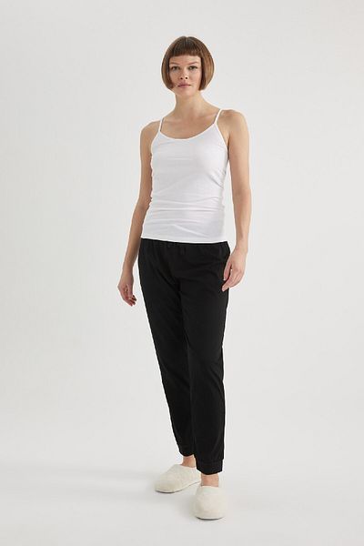DeFacto Cotton Thin Strap White Inner Undershirt-Fall in Love M6858Az24Sp
