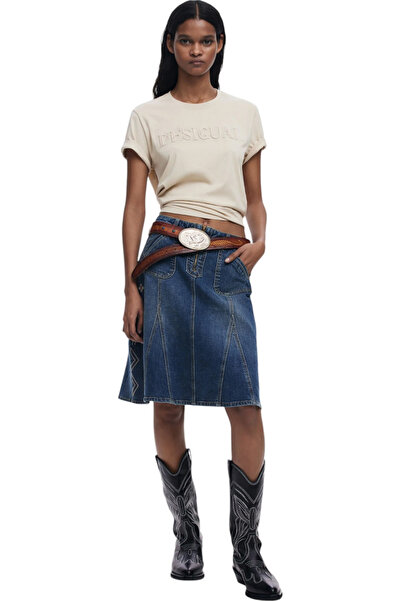 Desigual Tricou Desigual Brandy - 25SWTK17-1001