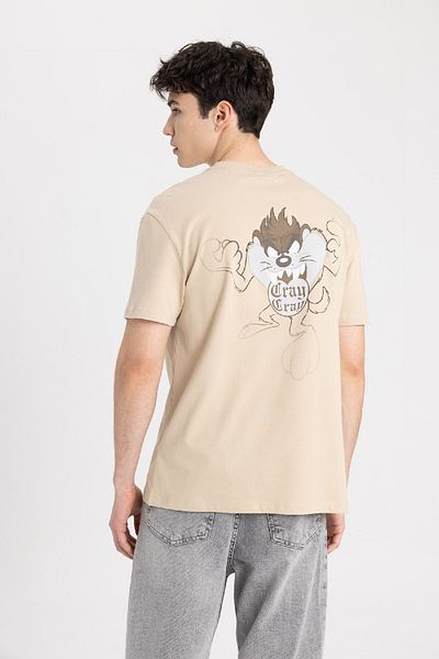 DeFacto Κοντομάνικο μπλουζάκι Looney Tunes Crew Neck - Regular Fit B8087ax24sm