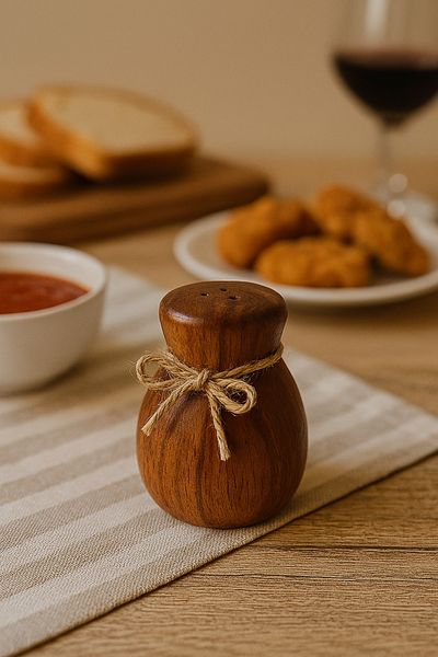 Mirilliahome Acacia Wooden Salt and Pepper Shaker