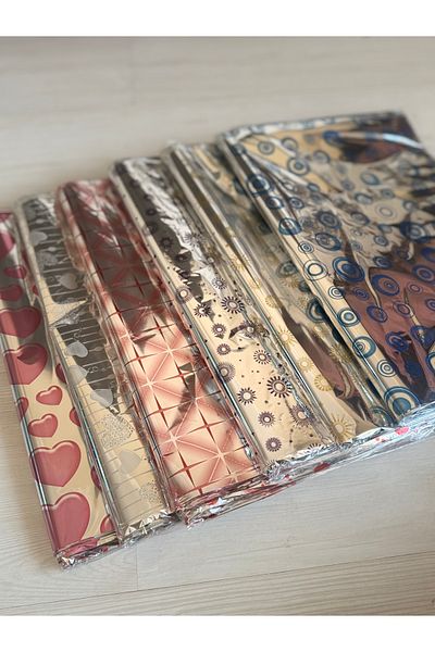 PİKPAK Self-Taped Metalized Bag 40X60 Cm, 50 Pieces