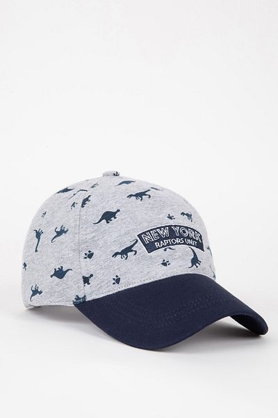 DeFacto Boy's Printed Combed Cotton Baseball Basketball Cap B7895a824sm