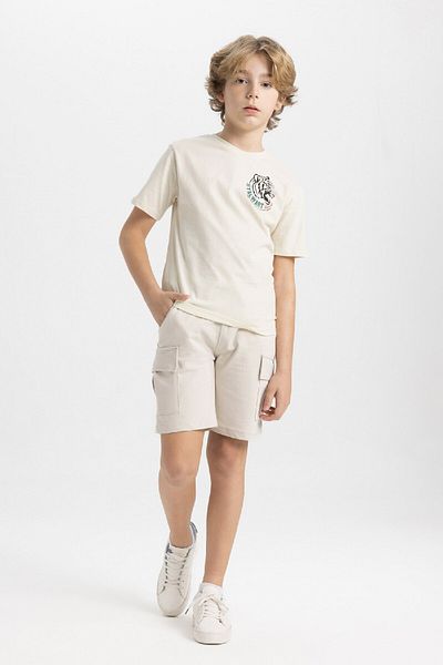 DeFacto Boy&#39;s Cargo Pocket Short B5868a824hs