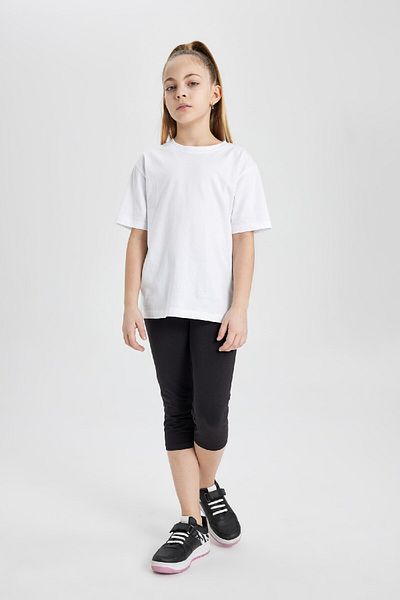 DeFacto Girl's Midi Basic Solid Tights B5656A824Sm