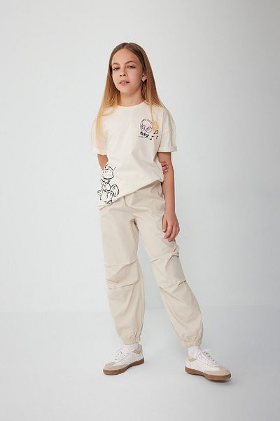 DeFacto Girl's Parachute Cotton Trousers B1115A824SM