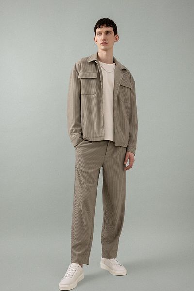 DeFacto All Direction Stretching Tapered Fit Trousers - Straight Leg B6584Ax24Sp