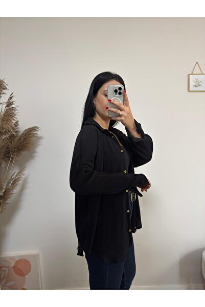 DUSOHOME Плісирований гомлек великого розміру