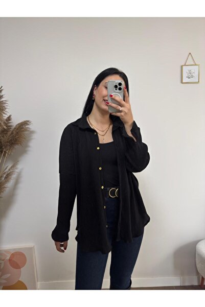 DUSOHOME Плісирований гомлек великого розміру