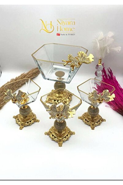 Niyara home Meyvelik taşlı lüks seri 20x20cm