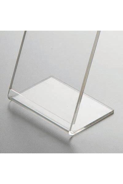 Bestekran A5 L-tipi Dikey 15x21 Cm Şeffaf Pleksi Föylük Menü Fiyatlık Broşür Etiket Fotoğraflık Albüm