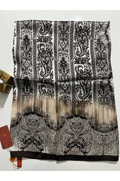 incili dükkan Şal de mătase din voile de fabricaţie engleză cu model etnic ma...