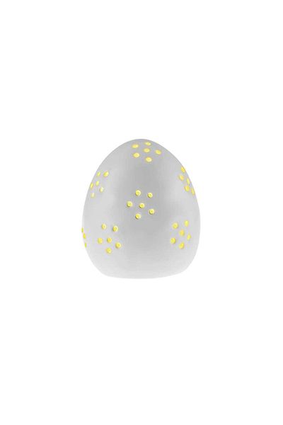Karaca Karaca Easter Stoneware Decorative Trinket, 14cm, White