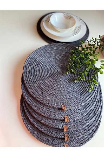 ELÇİÇEK HOME Plates Set, American Service (2 Pieces)
