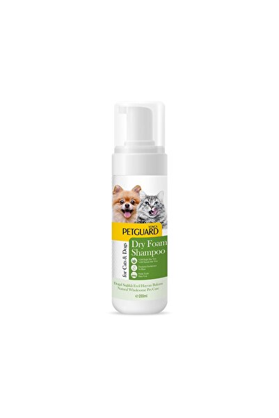 Petguard Aloe VeraKuru Köpük Şampuan 200 ML