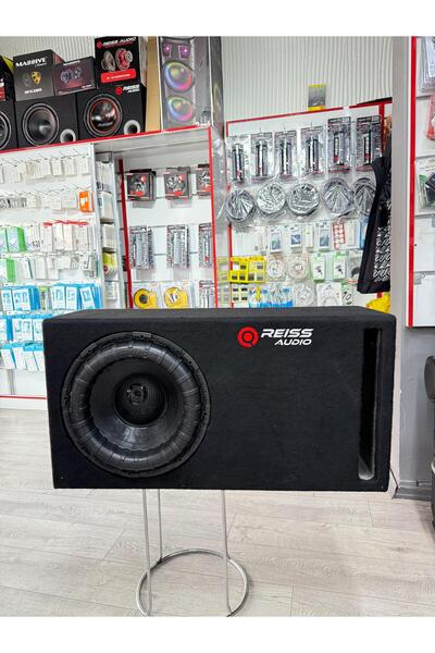 Reiss Audio Rs-rx15 D2 L Port Kabinli 3000wat 1500 Rms 38cm Subwoofer Bas Çift Bobin