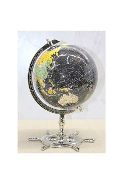HEPBİMODA Altı Dümenli Dekoratif Dünya Küre