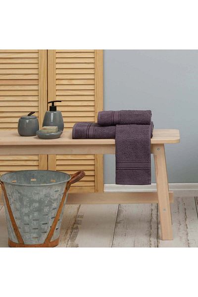 Karaca Home Daily Soft Anthracite 100% Cotton Towel 30x50 cm