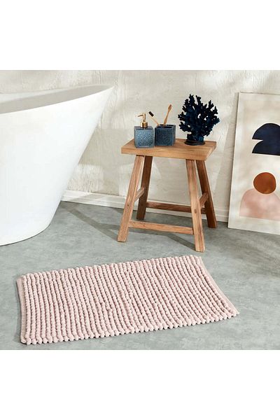 Karaca Covoraș de baie Bubbles Chenille, 50cmx80cm, Roz