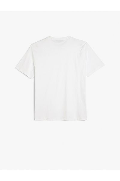 Koton New Season Crew Neck Cotton Regular Fit Short Sleeve Basic T-Shirt