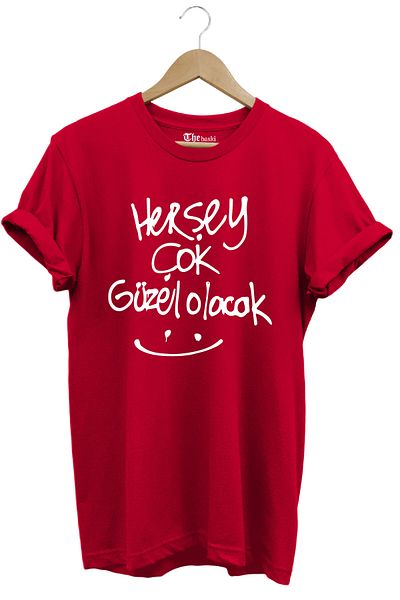 The Baski Everything Will Be Fine Printed 100% Cotton Premium T-Shirt