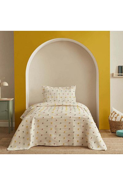 Karaca Home Young Rainbow Single Bed Cover Set