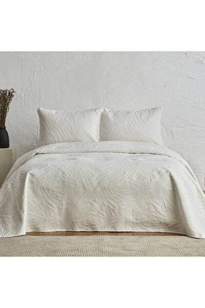 Karaca Home Sonnia Double Bedspread Set Ecru