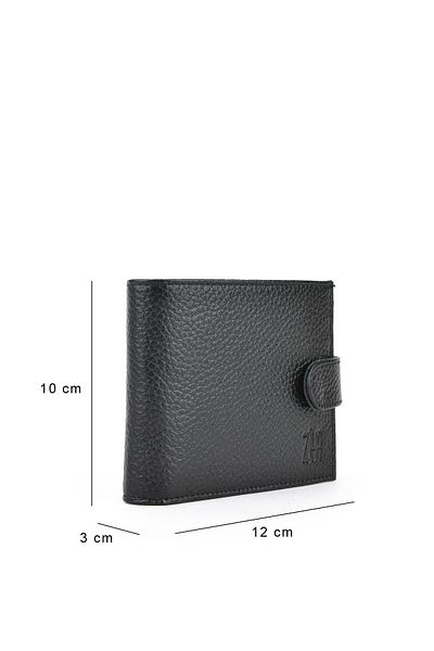 Ziya Men's Genuine Leather Wallet Black 1519841 Zyf01