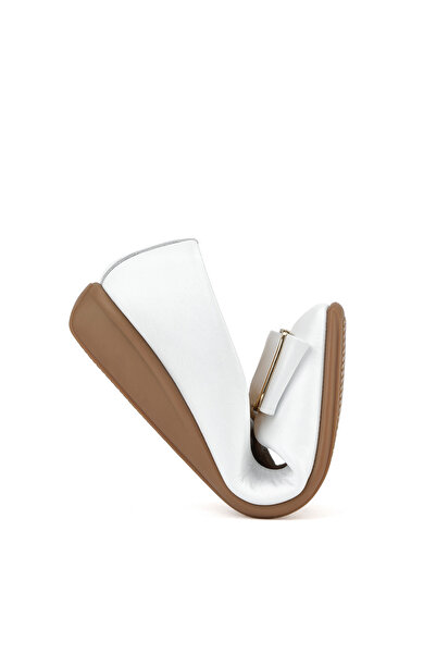 Ziya Жіночі шкіряні балетки - 1511050Z2221 Білі