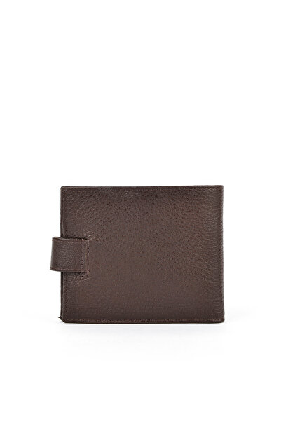Ziya Чоловічий гаманець з натуральної шкіри, кавовий колір 1519841ZYF01