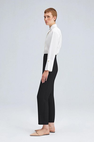 Touché Privé HIGH WAIST STITCHED CREPE PANT