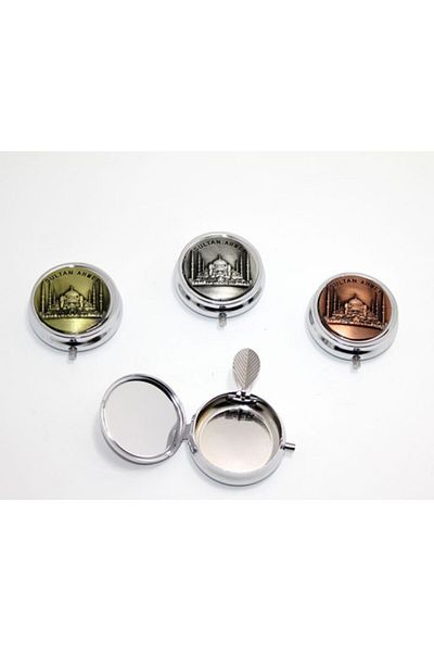 ForWhat Istanbul Gift Sultanahmet Relief Single Ashtray for Bureau Home Office Decor